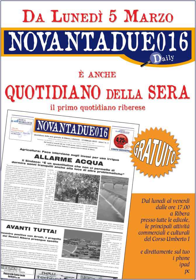 Archivio Notizie Corriere di Sciacca