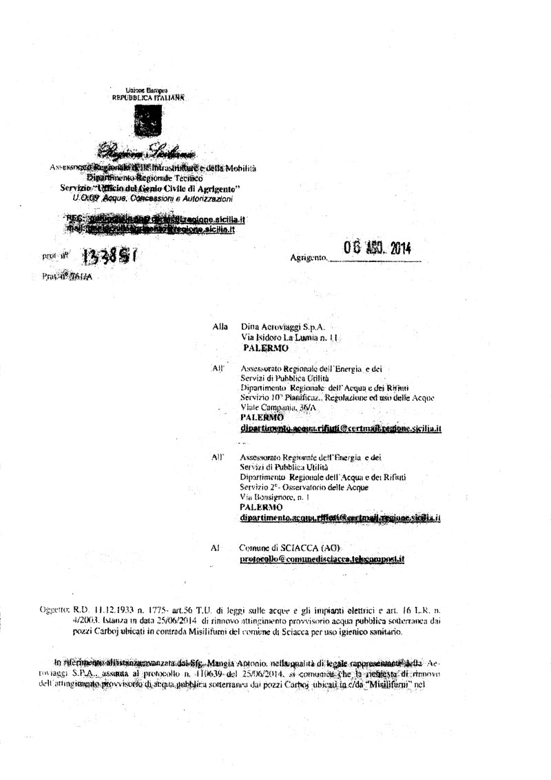 Archivio Notizie Corriere di Sciacca