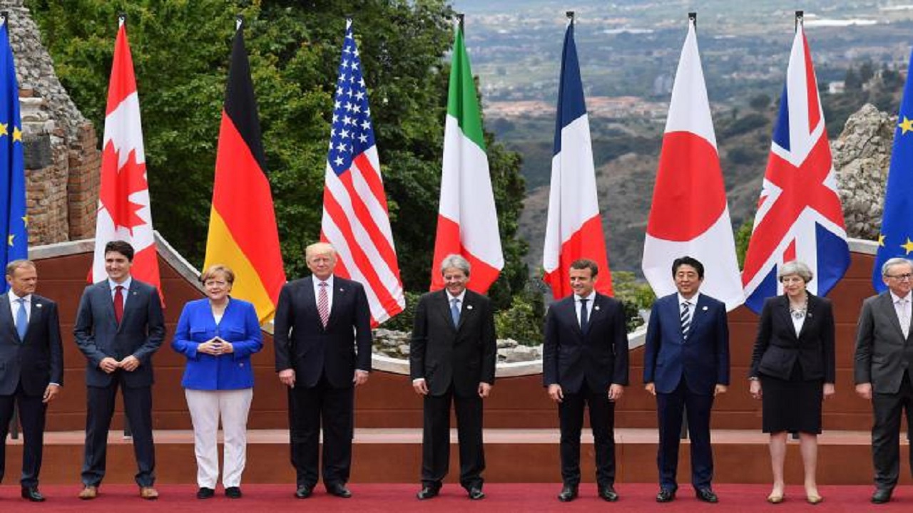 I GRANDI DELLA TERRA A TAORMINA, COMINCIATO IL G7