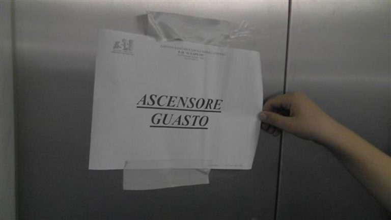 Ascensore-guasto