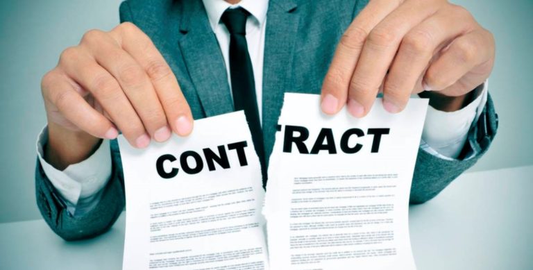 contratto stracciato