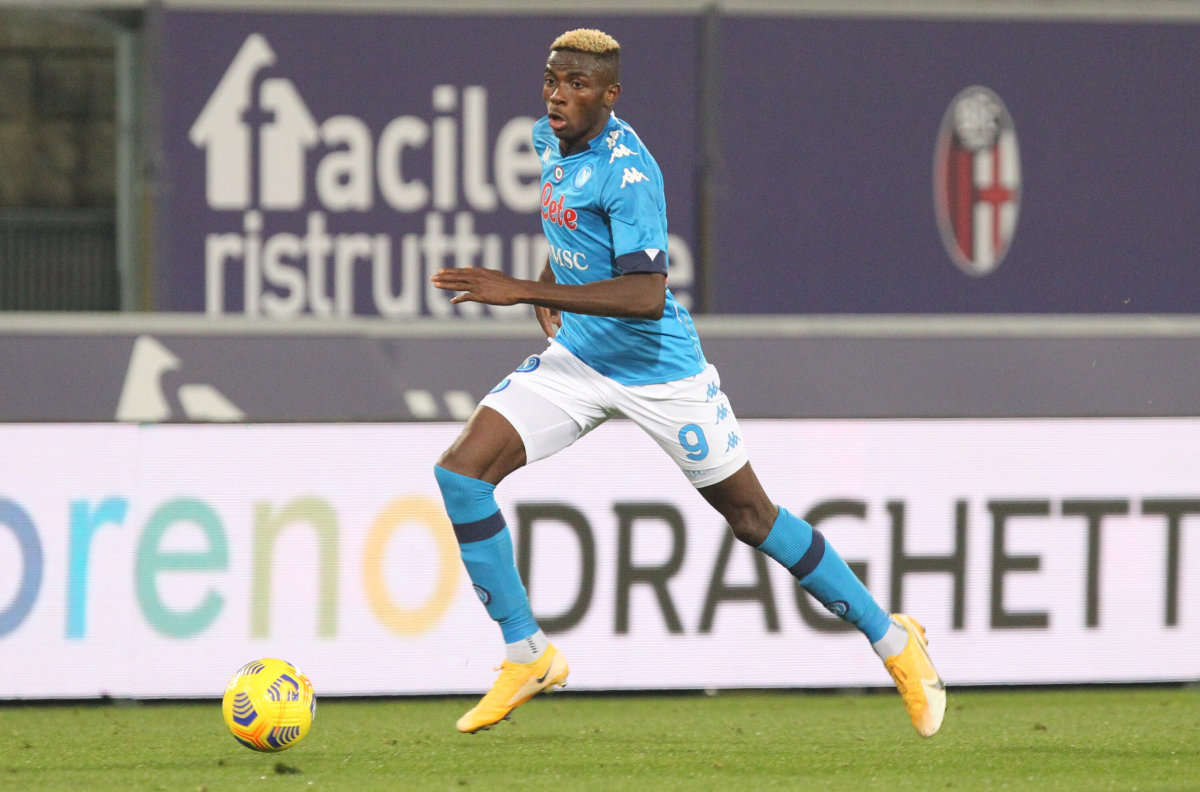 Napoli, Victor Osimhen positivo