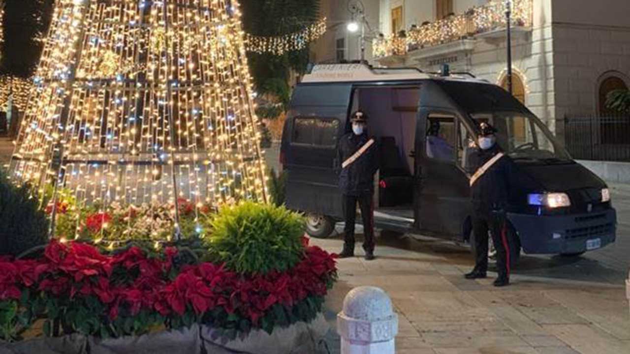 Alcamo albero carabinieri