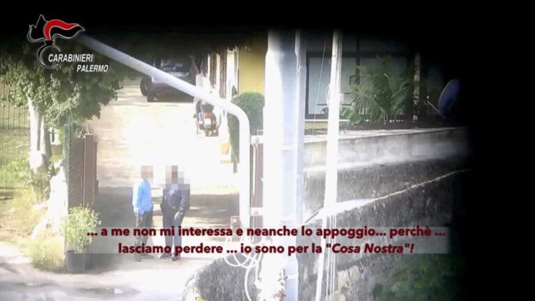 blitz mafia Palermo