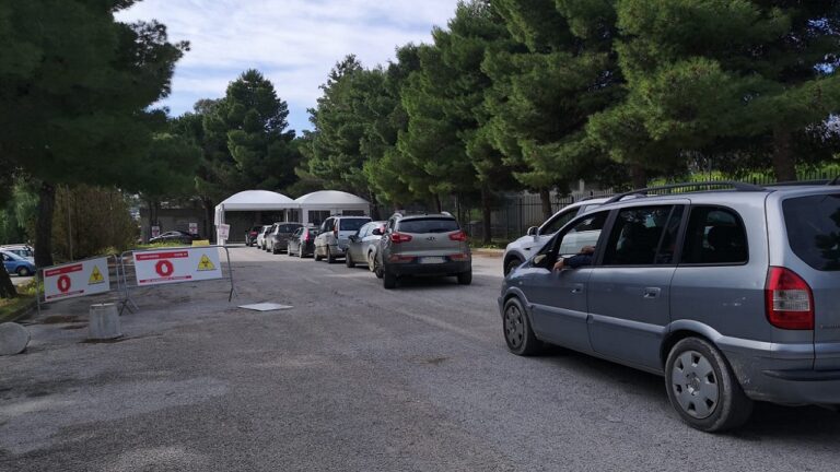 tamponi rapidi ospedale drive in 2021