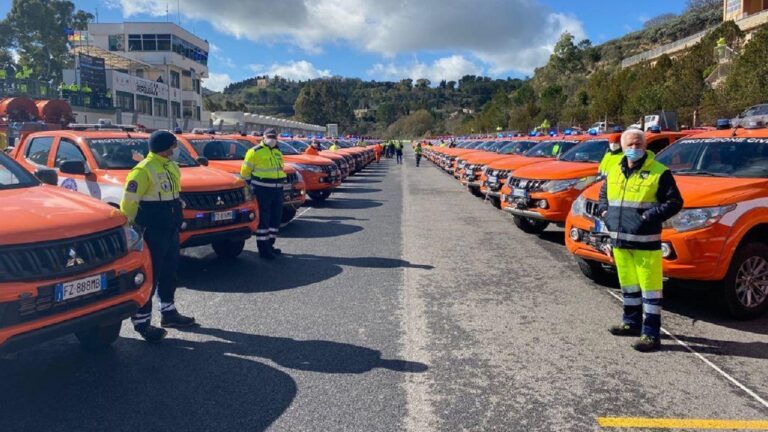 PROTEZIONE CIVILE SICILIA MEZZI