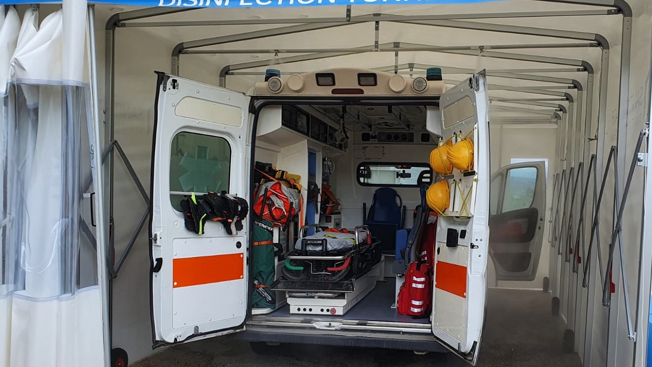 SANIFICAZIONE AMBULENZA 1280X720