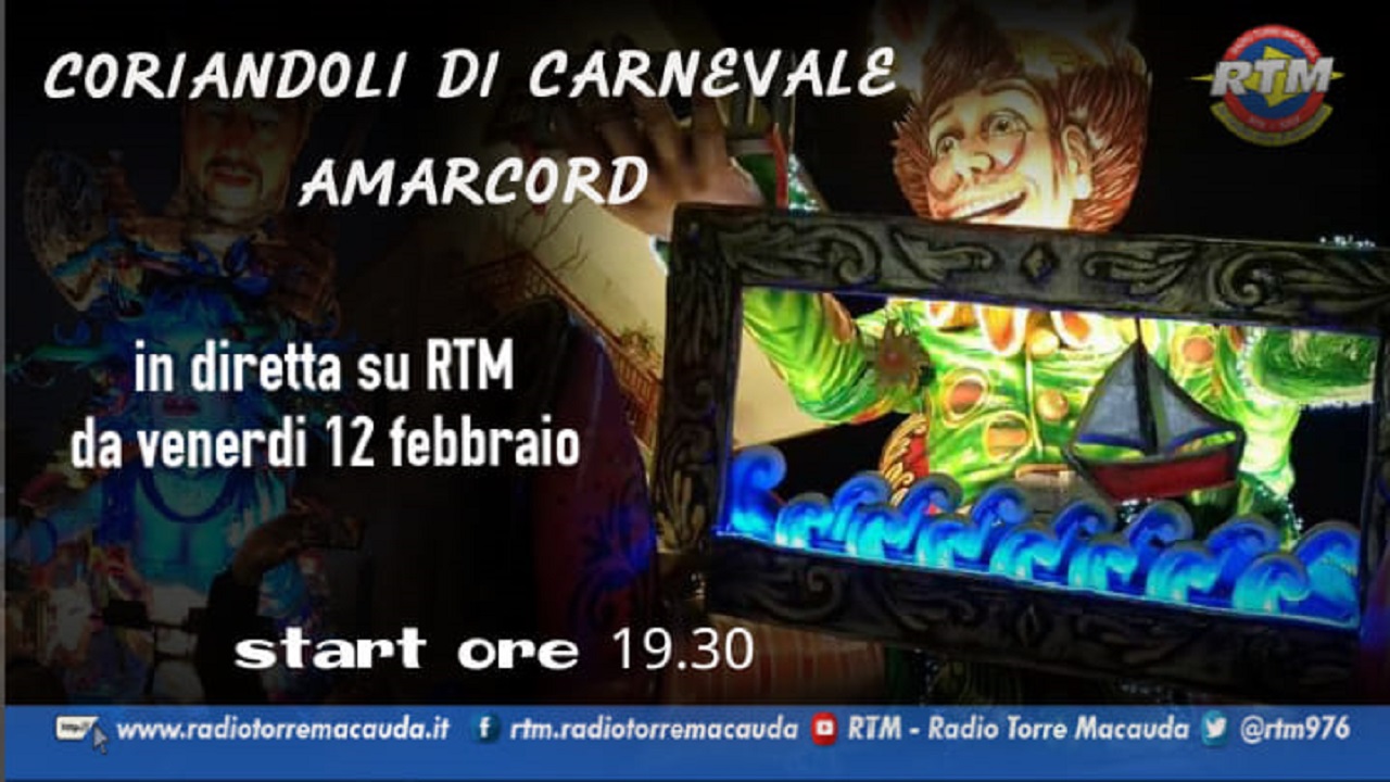 coriandoli carnevale 2021