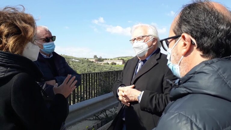 d'arrigo sindaco sopralluogo cansalamone 2021