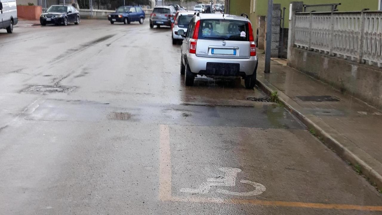 parcheggio disabili