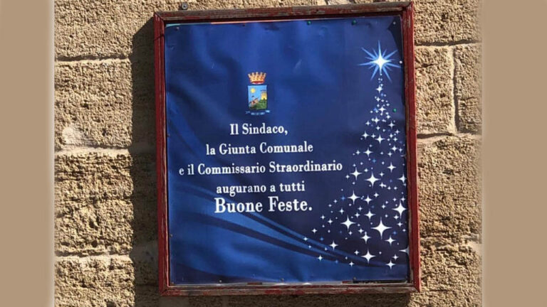 Buon Natale cartello