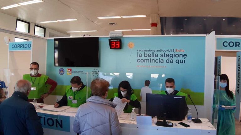 Coronavirus hub vaccini Agrigento
