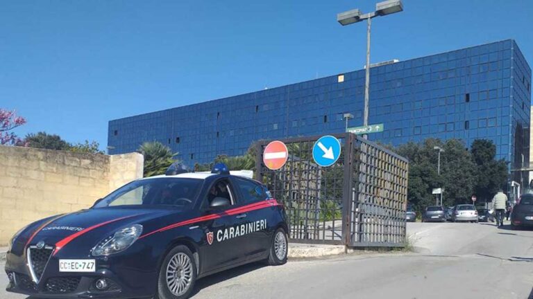 Crabinieri ospedale Castelvetarno