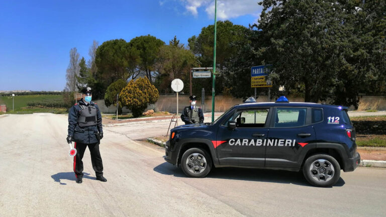 Partanna carabinieri pattuglia