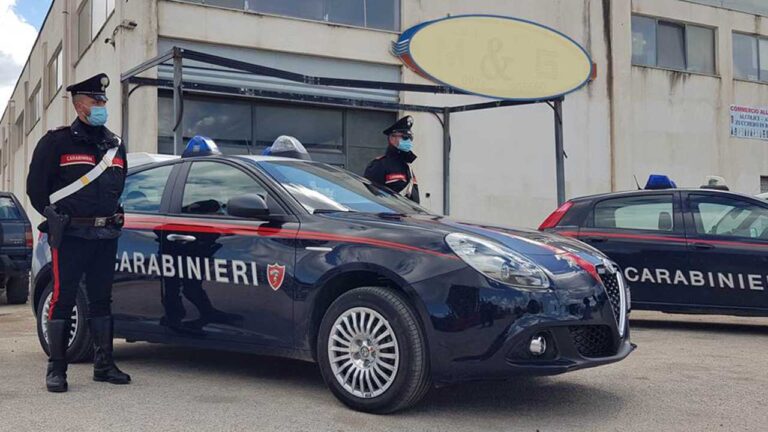carabinieri sequestro Giambalvo