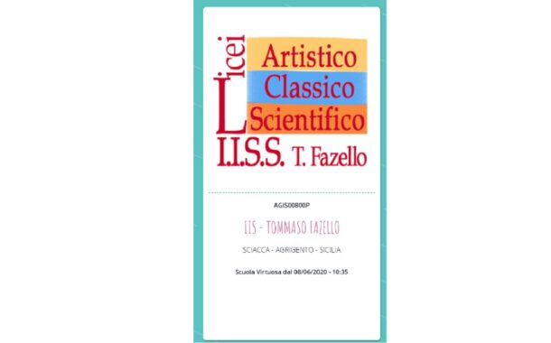 Liceo Fazello scuola virtuosa per contrasto bullismo