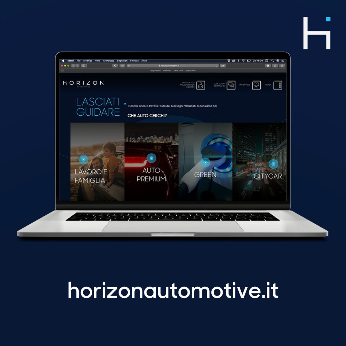 Horizon Automotive, nasce il garage virtuale per il noleggio