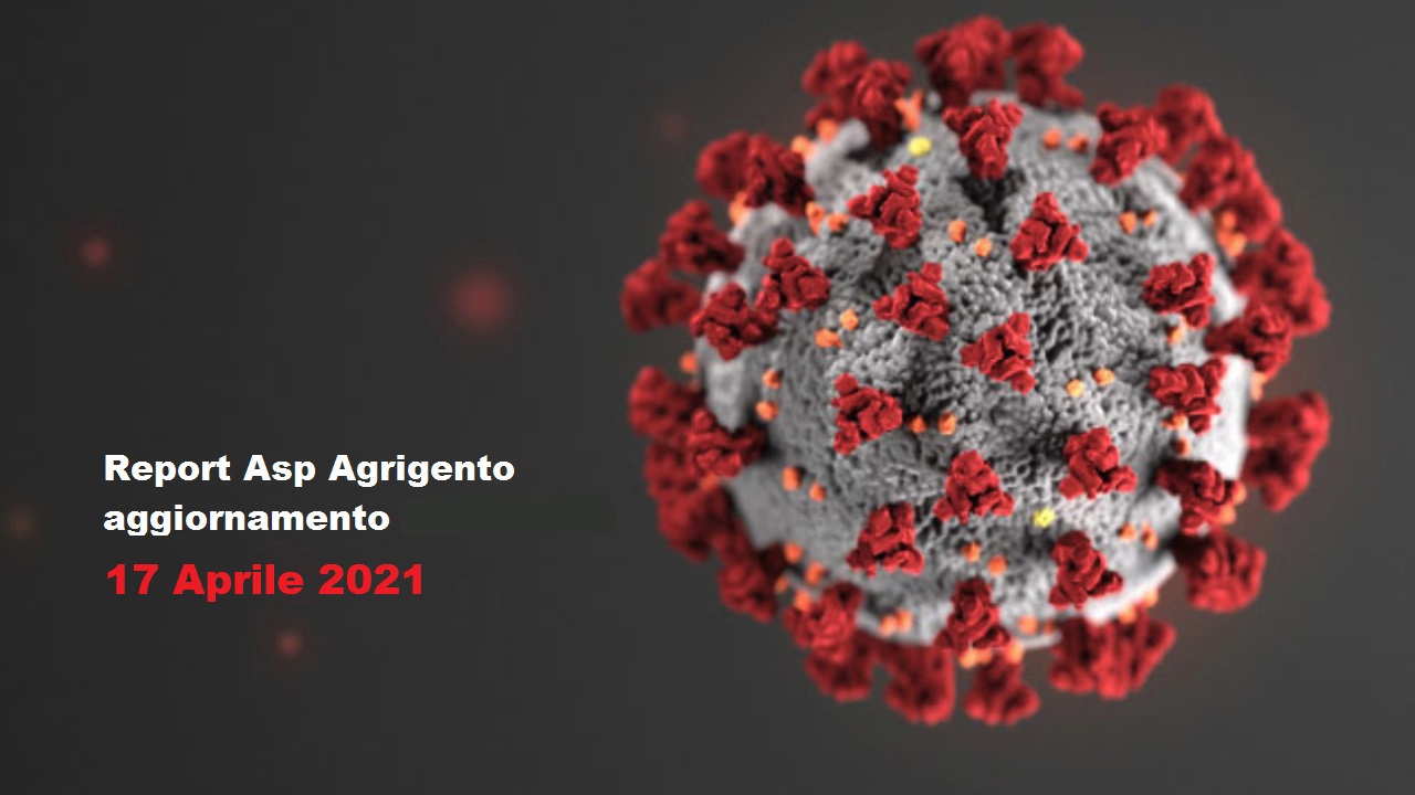 Coronavirus-Agrigento 17 aprile 2021