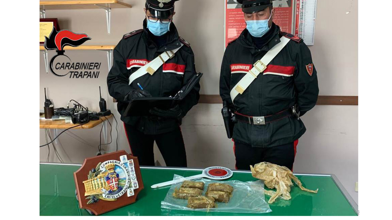 DROGA TRISCINA carabinieri