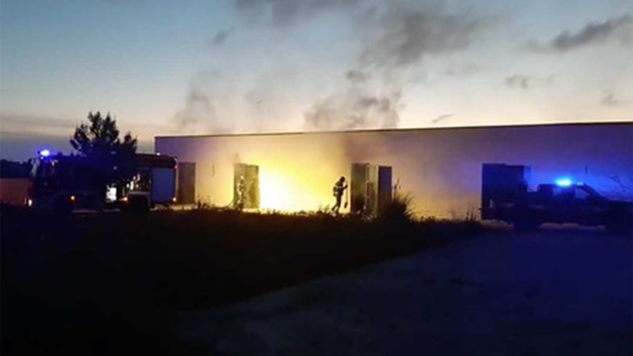 Mazara del Vallo incendio ufficio archivio