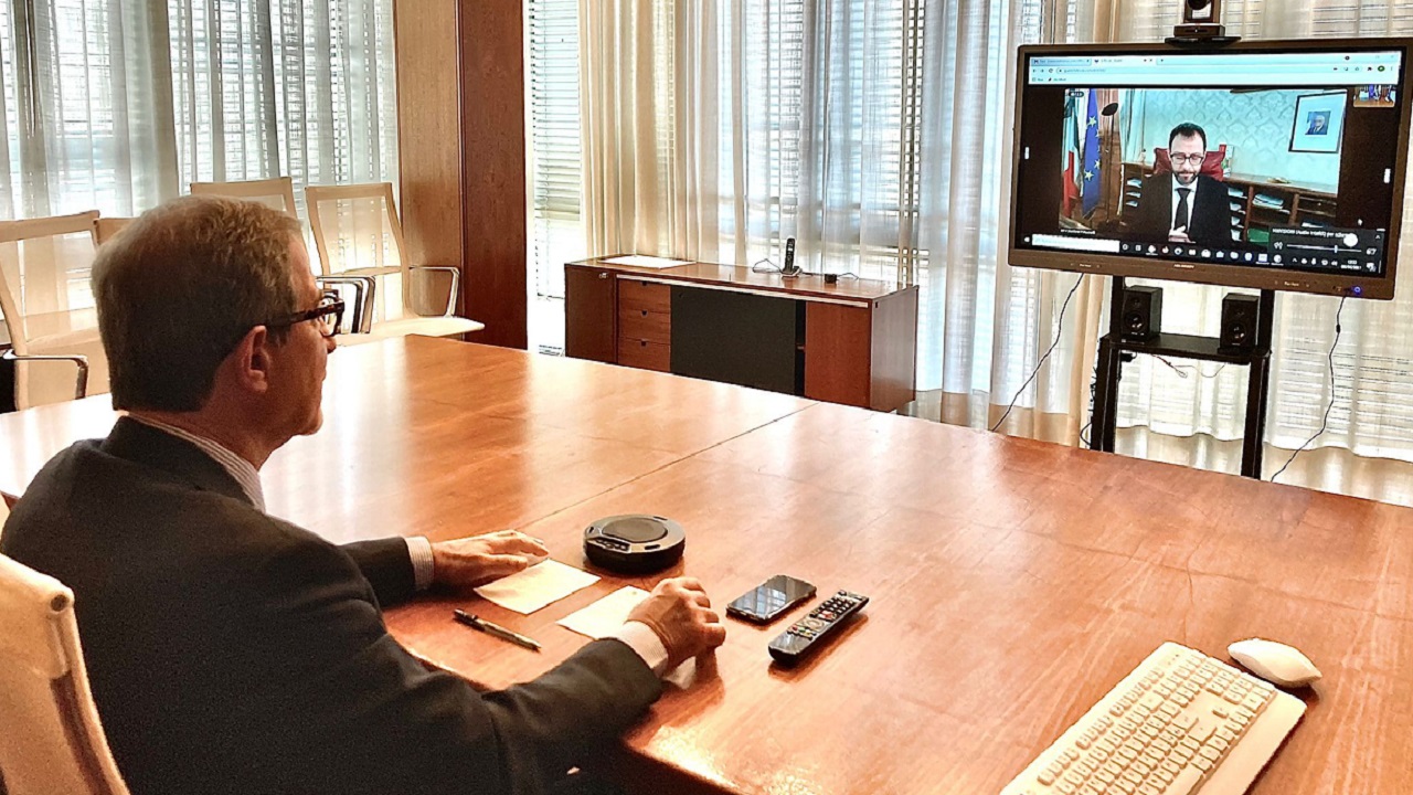 Musumeci e Patuanelli