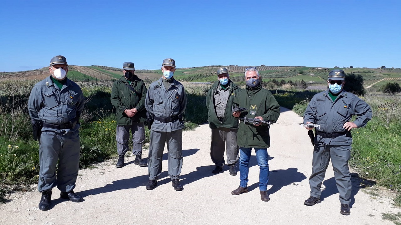droni corpo forestale 2021