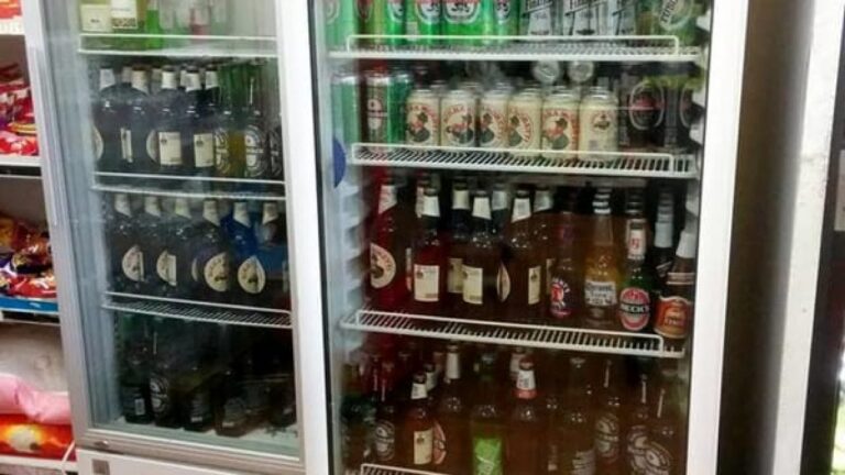 frigo con birre