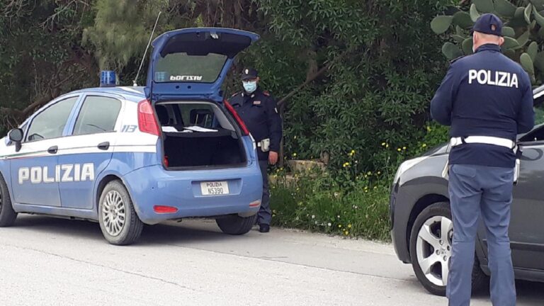 san marco posto di blocco polizia 2021