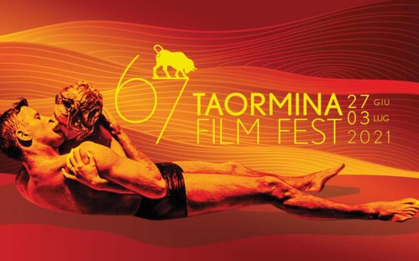 Il celebre bacio tra Burt Lancaster e Debora Kerr sul manifesto del 67° Taormina Film Fest