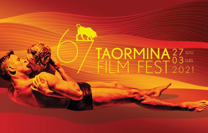 Il celebre bacio tra Burt Lancaster e Debora Kerr sul manifesto del 67° Taormina Film Fest