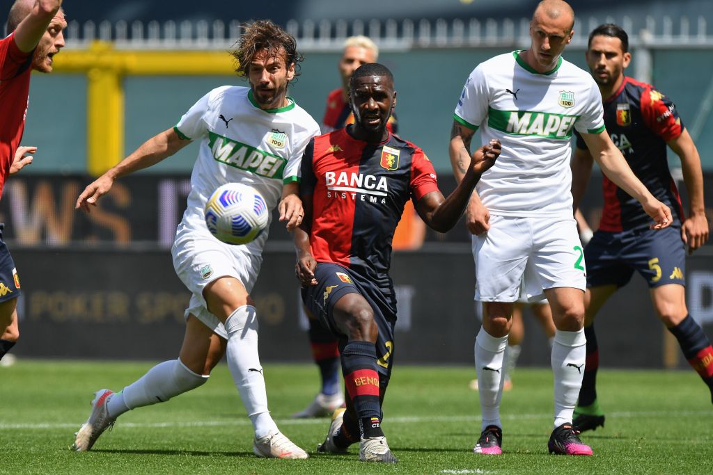 Sassuolo prosegue il sogno Europa, 2-1 in casa Genoa