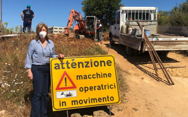 Montevago, la strada Capparrina-Sajaro inizia a prendere forma