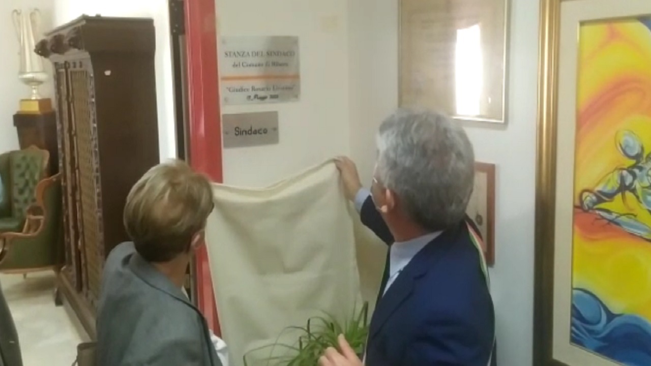 livatino stanza sindaco ribera