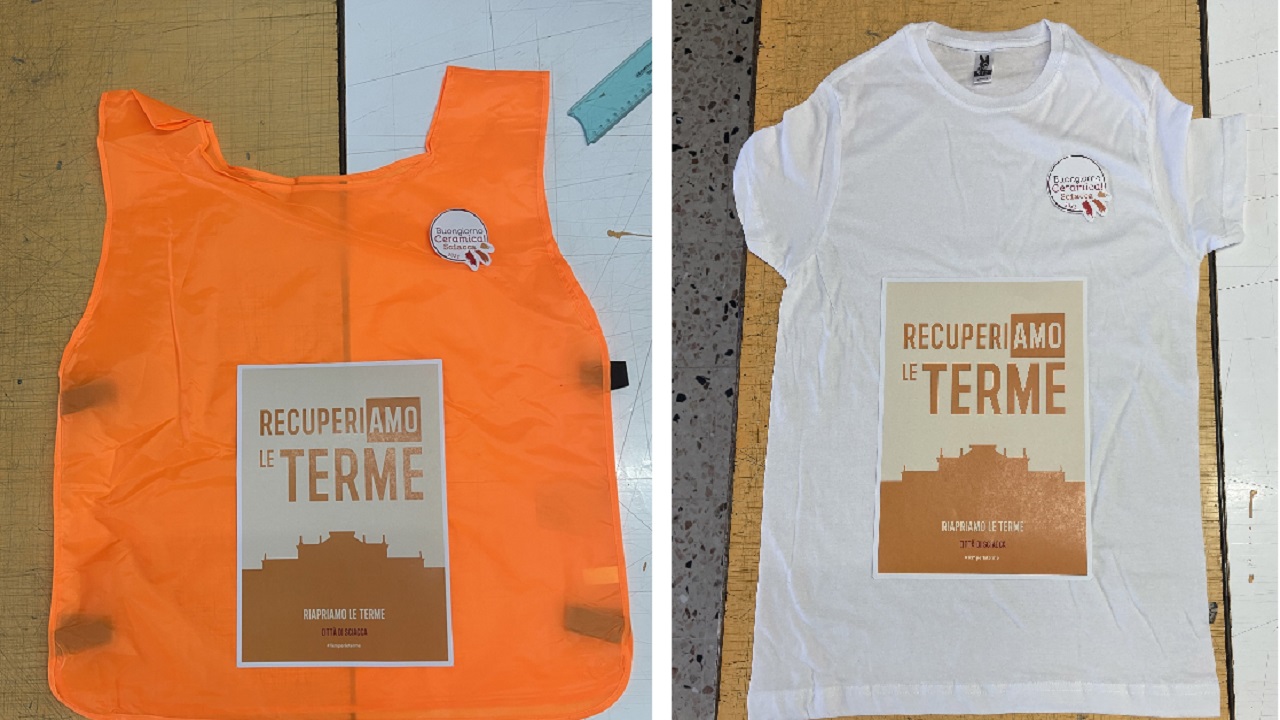 marcia terme pettorina e maglietta