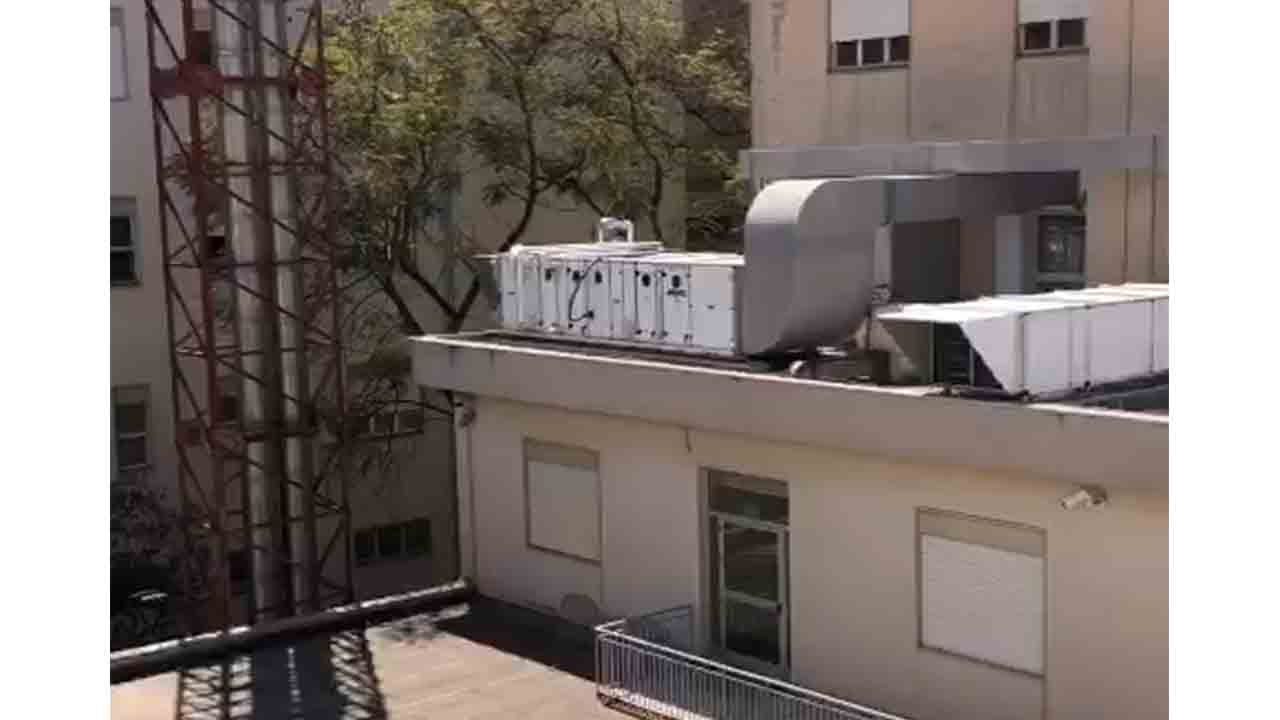 ospedale impinato trattamento aria