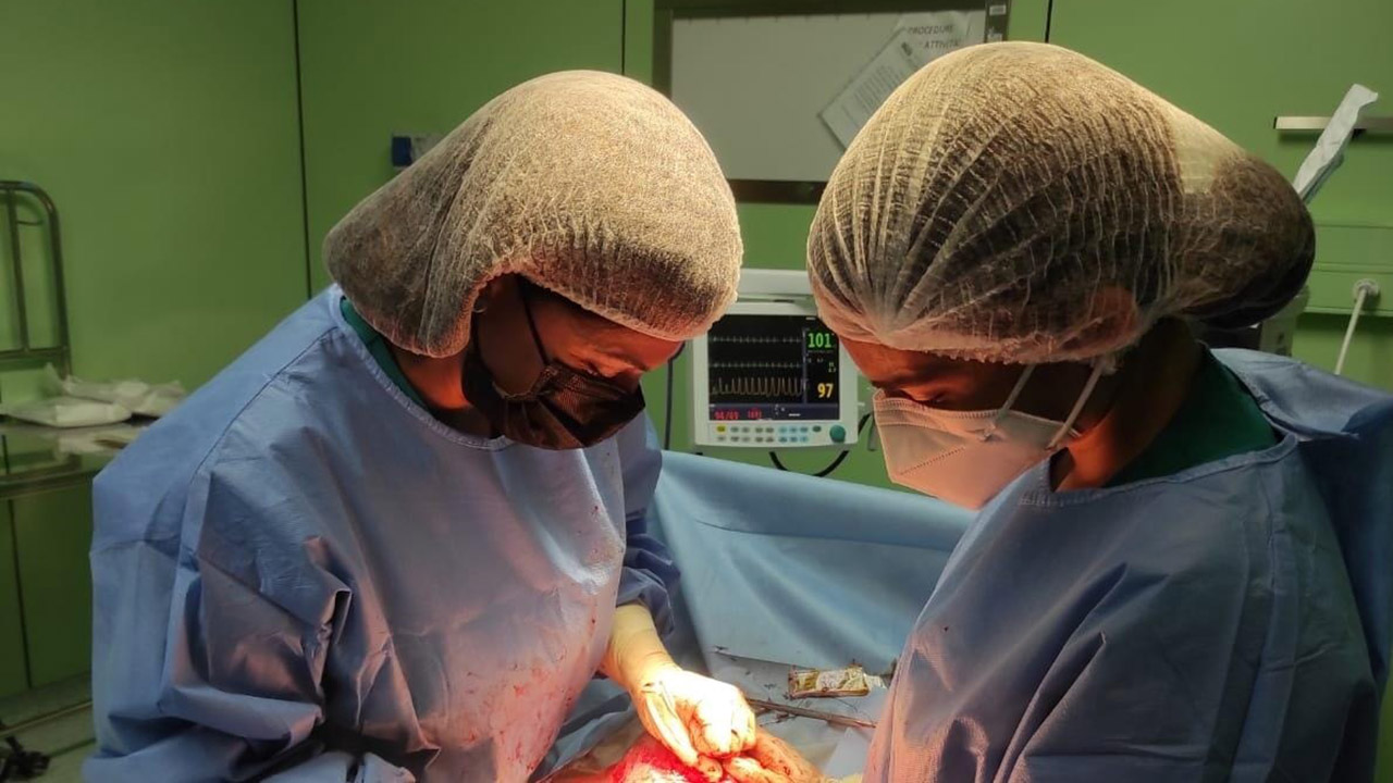 All'ospedale di Agrigento eseguito un intervento mininvasivo con innovativa tecnica videolaparoscopica