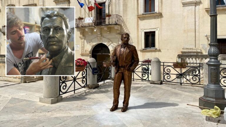 tomasi lampedusa staua bronzo 2021