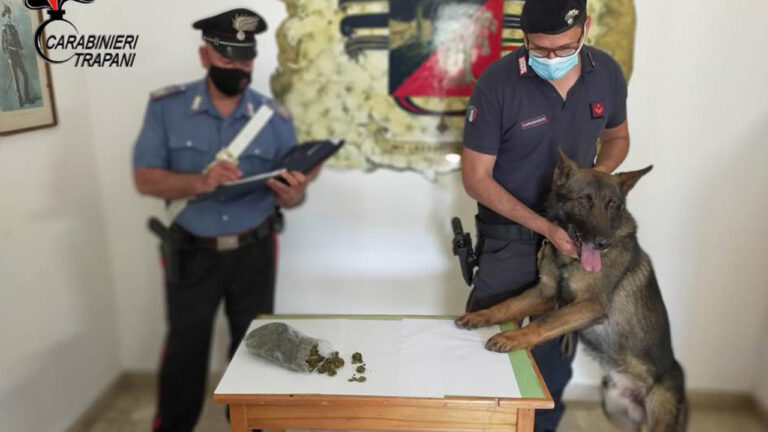 DROGA MARSALA carabinieri