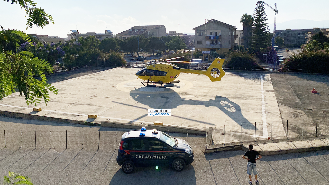 Elisoccorso Ribera ospedale