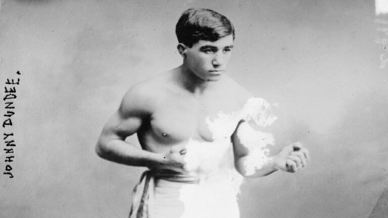 Johnny Dundee boxe
