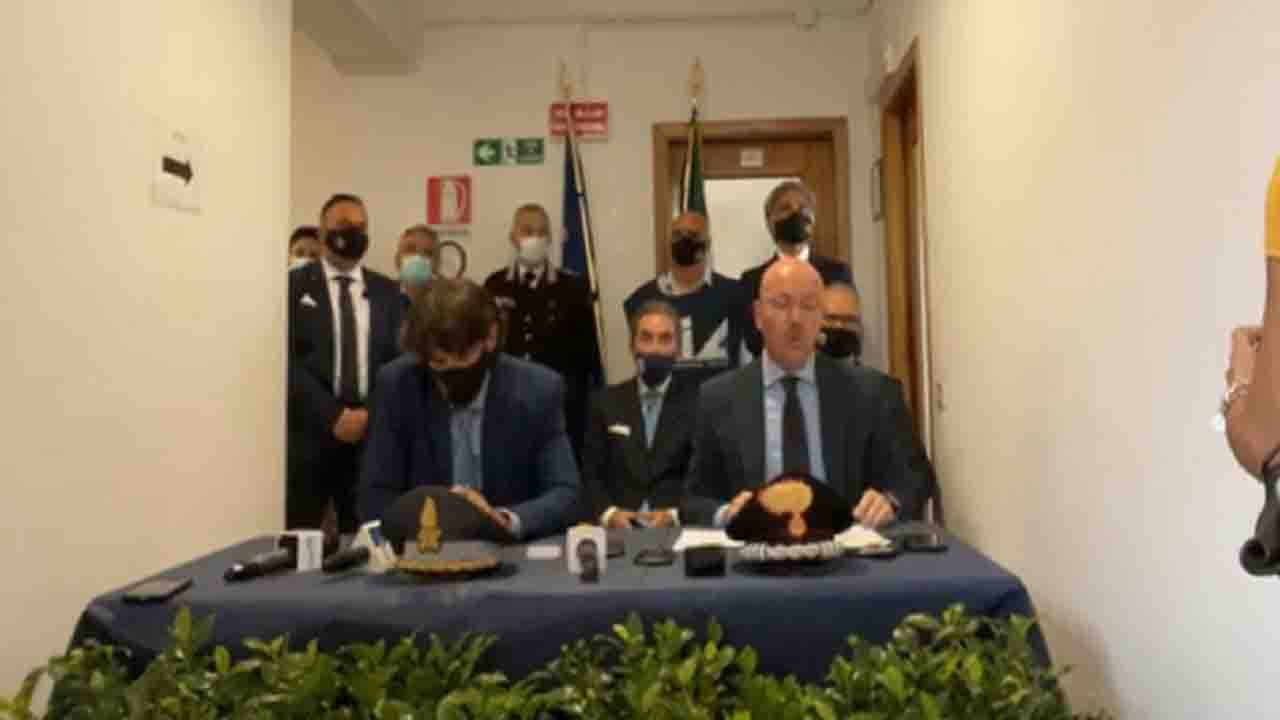 Vella Patronaggio conferenza stampa Girgenti Acque 23 giu 2021