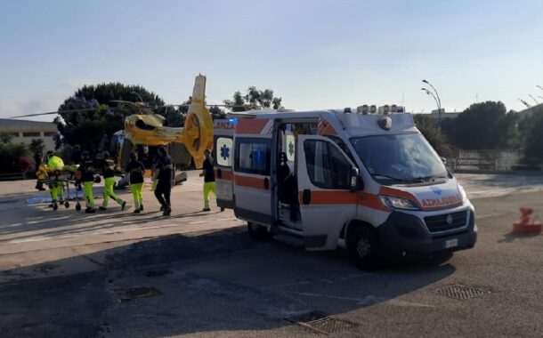Ribera, scontro moto e auto in contrada Giardinello: due feriti gravemente