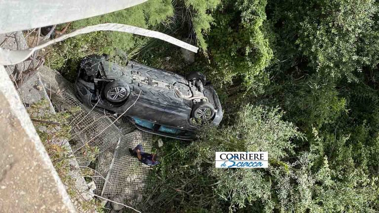 auto incidente ponticello Bagni
