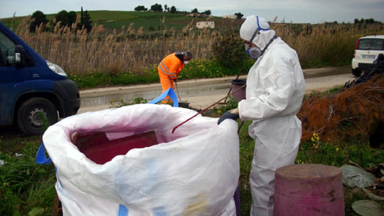 rimozione amianto strade provinciali