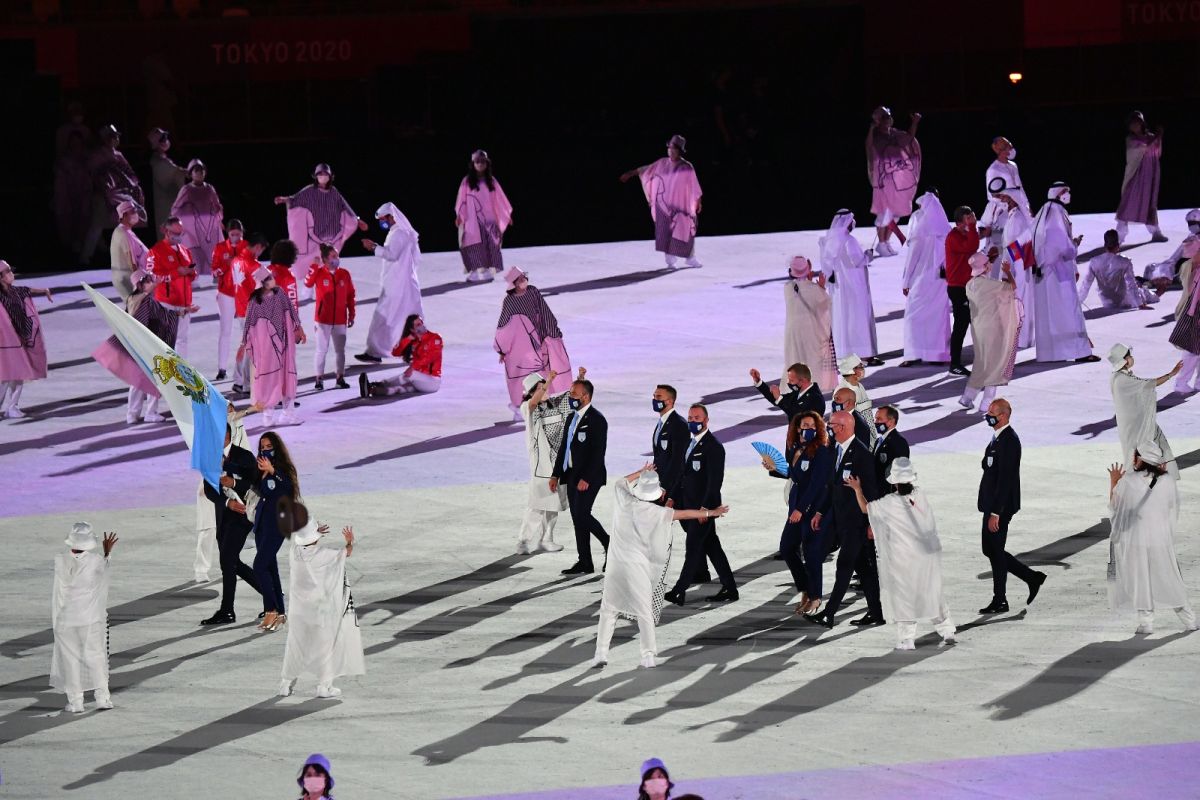 San Marino sfila a cerimonia Tokyo con portabandiera Valloni e Amine