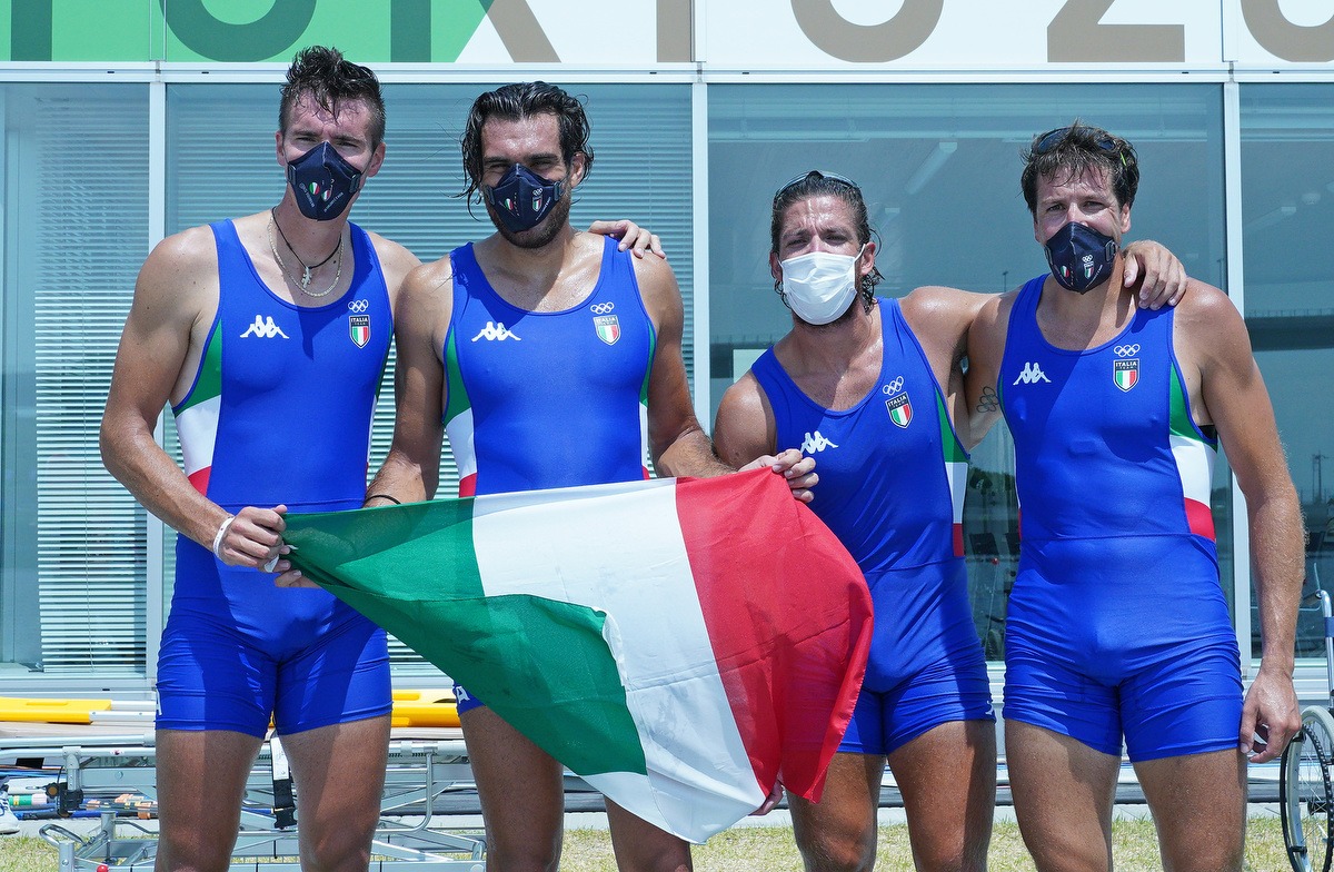 Canottaggio, Italia bronzo olimpico nel 4 senza