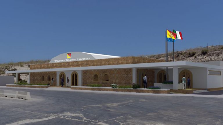 Stazione marittima Lampedusa - rendering1280x720