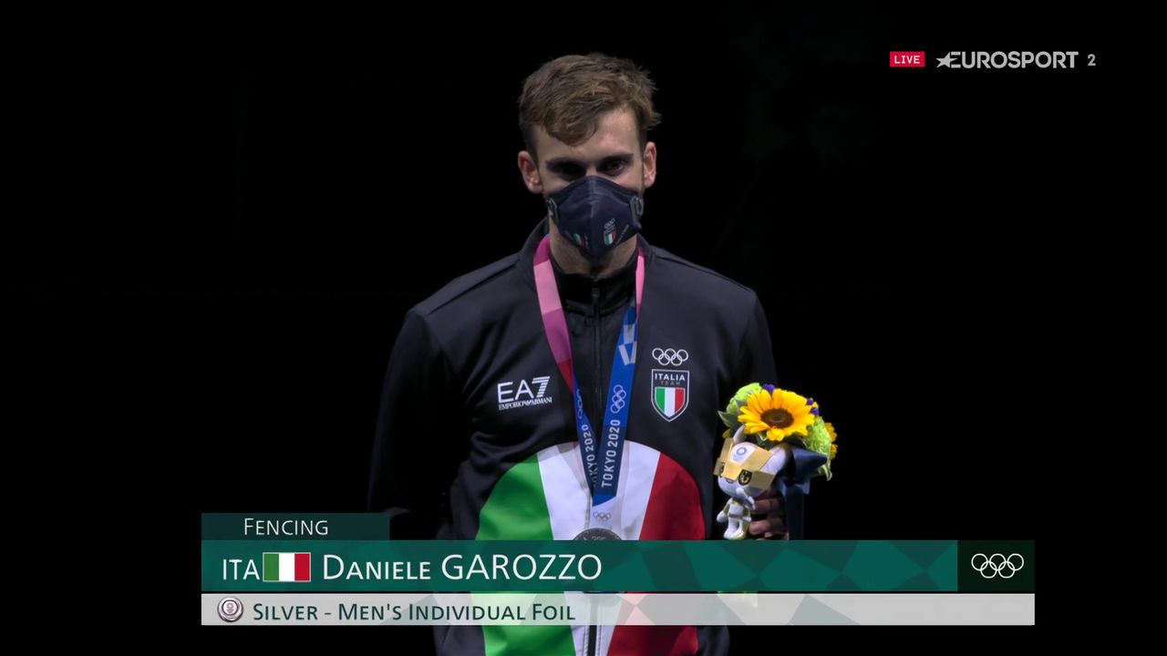 garozzo podio olimpiadi 2021