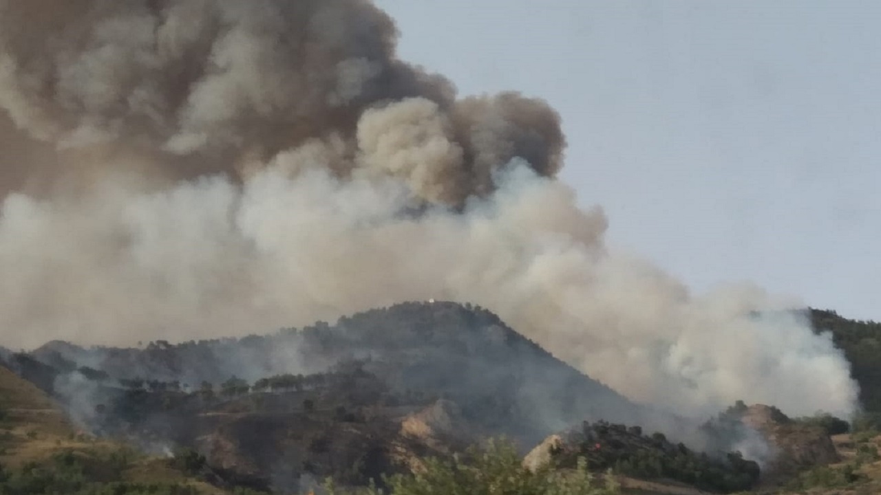 incendio burgio 2021