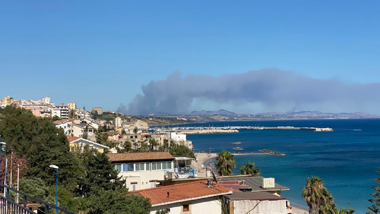 incendio zona cianciana 2021